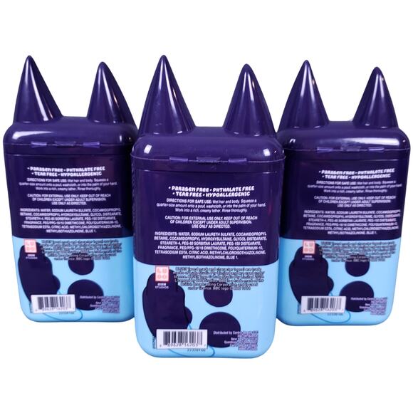 Lot of 3 Bluey 3-in-1 Body Wash Shampoo & Conditioner Limited Edition NEW - Picture 2 of 4